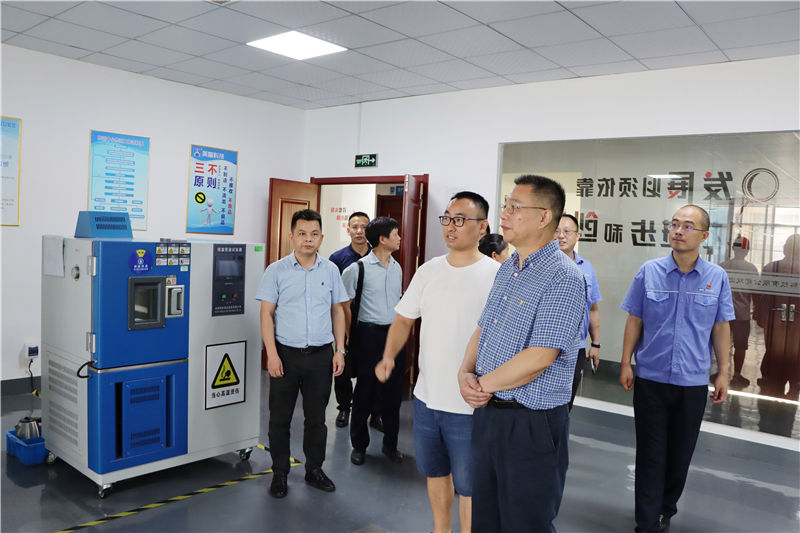 中船海洋装备集团副总经理陈建萍一行到九江草莓视频APP下载官方污科技有限公司调研