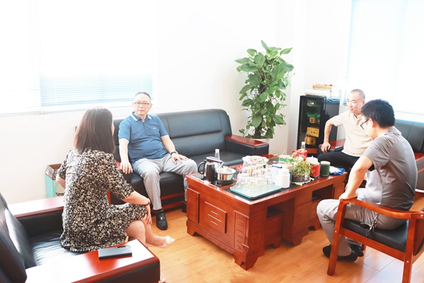 北京九江企业商会会长周子涵一行走访调研会员企业草莓视频APP下载官方污科技
